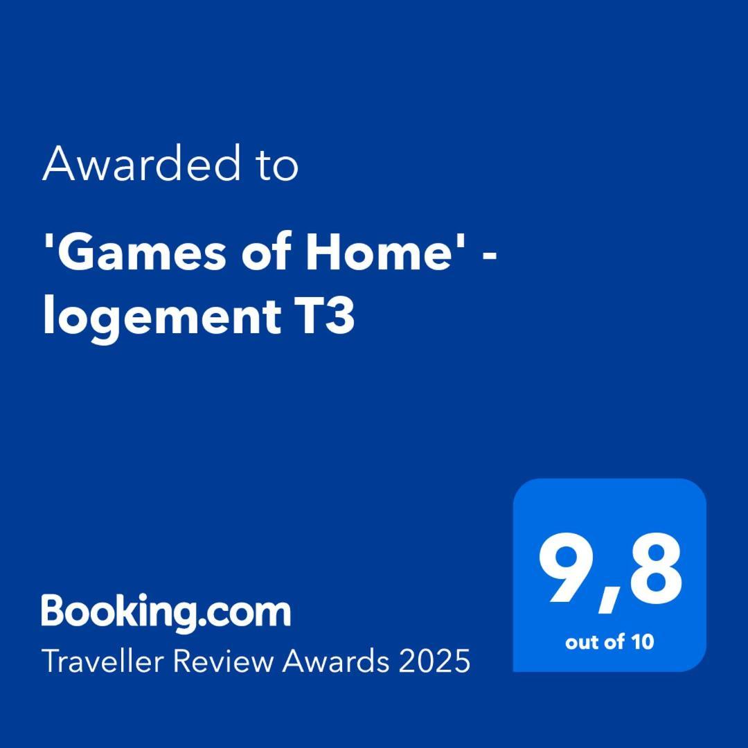 'Games Of Home' - Logement T3 Saint egreve Bagian luar foto